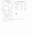 Electric Starter Diagram and Parts List for 445577-3035-G5  Briggs and Stratton Engine